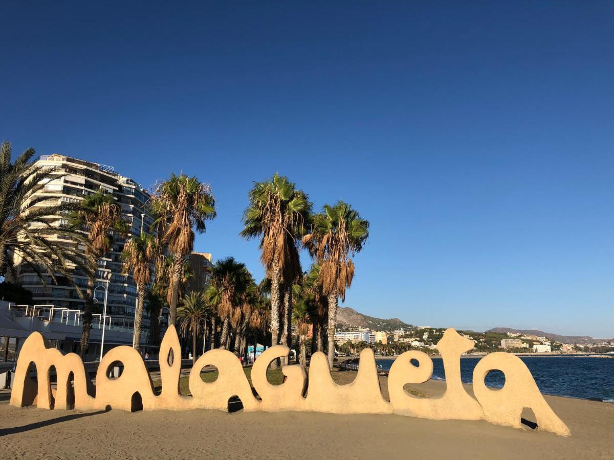 Malaga Playa Centro Ideal Familia Y Amigos エクステリア 写真